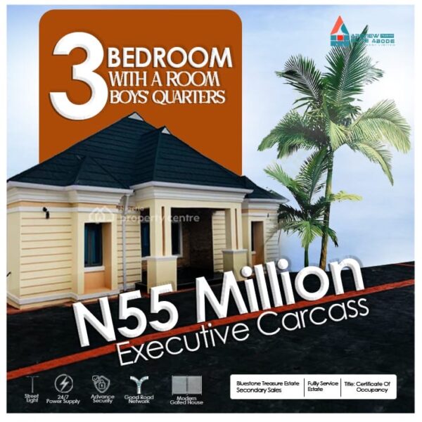Luxuriously Built 3 Bedroom Bungalow + BQ